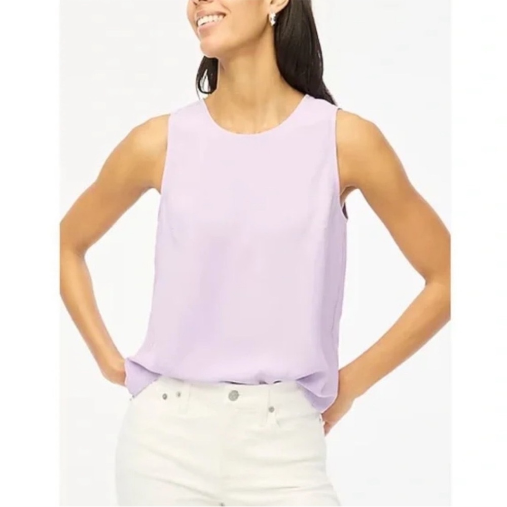 I.Crew Factory Lavender Sleeveless Shell